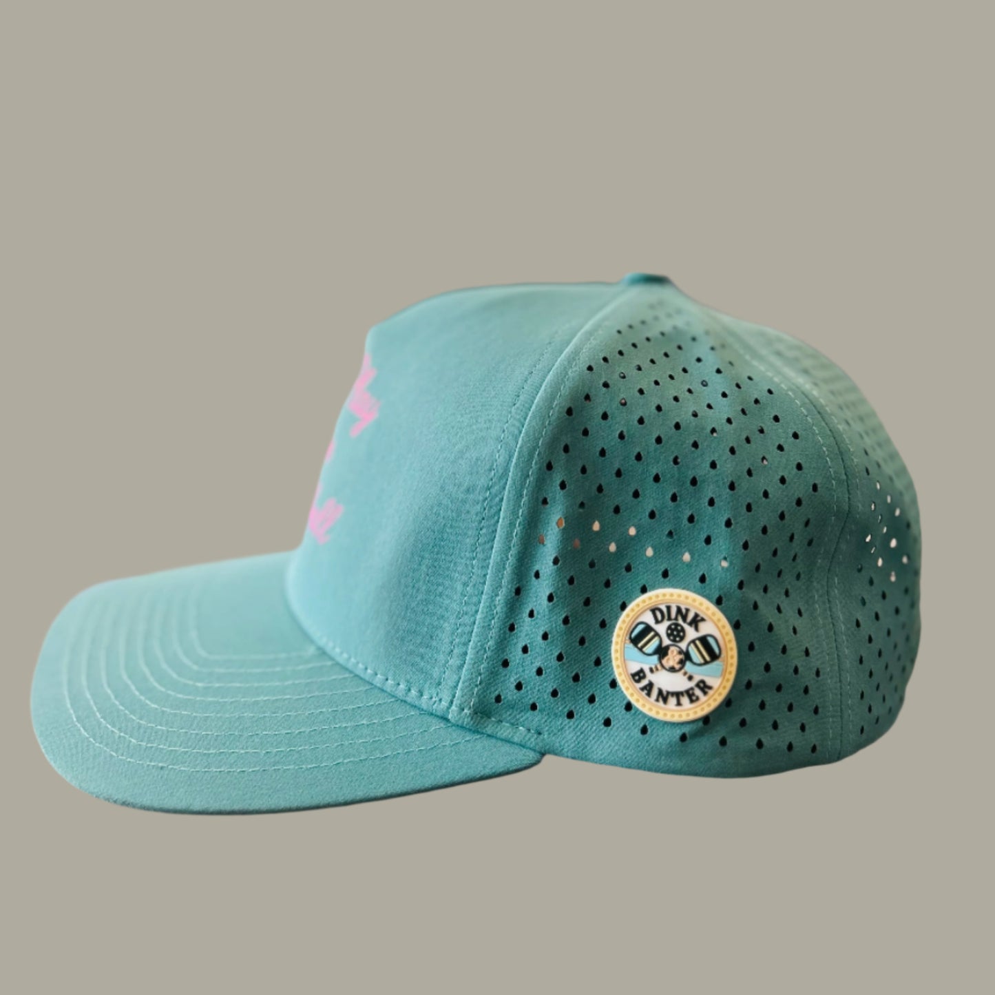 Teal "Let's Play Some Pickleball" Performance Hat
