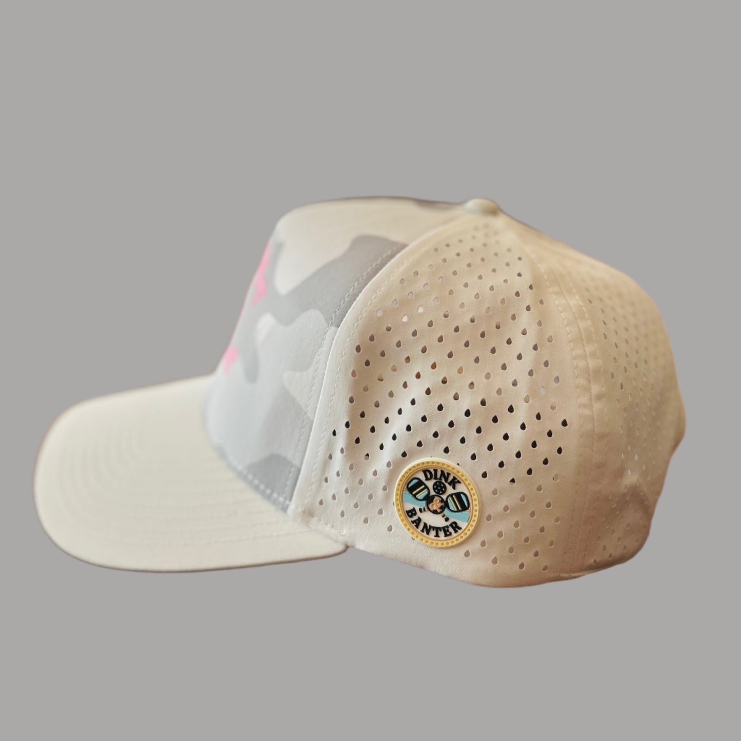 Snow Camo "Let's Play Some Pickleball" Performance Hat