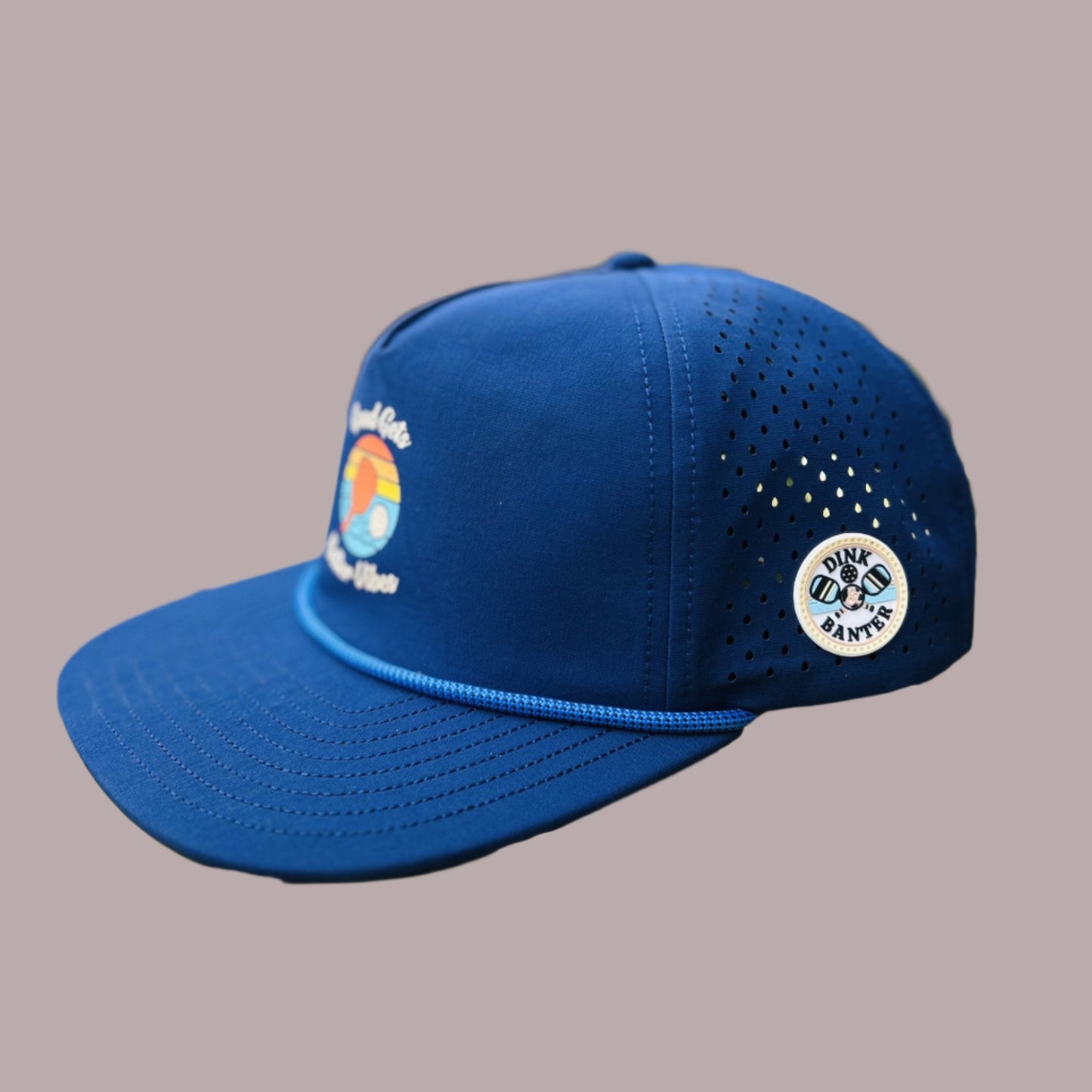 Blue Good Gets Better Vibes Performance Hat